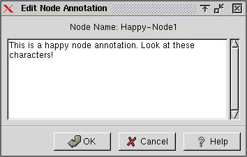 Dialog: Edit Node Annotation