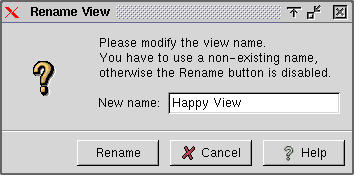 Dialog: Rename View